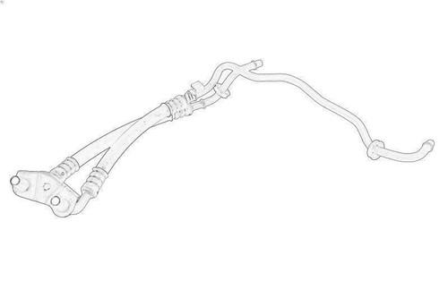 Corrugated hose opel - oe,