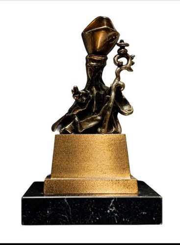 Scultura bronzo salvador - in, di