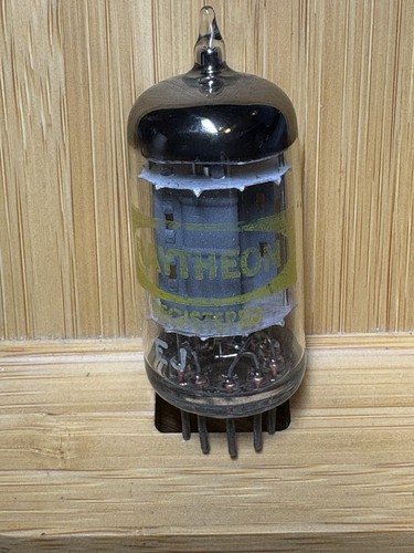 Raytheon 12av7 vacuum tube - ,