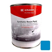 Vernice colore blu per