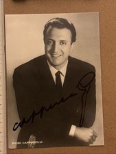 FOTO ORIGINALE BARITONO PIERO CAPPUCCILLI AUTOGRAFATA
