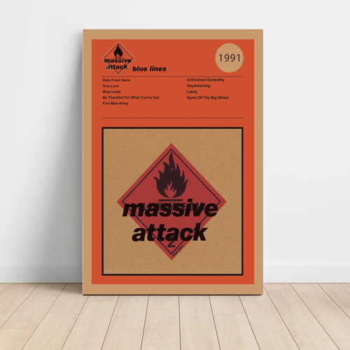 Massive attack blue lines fine - lines,