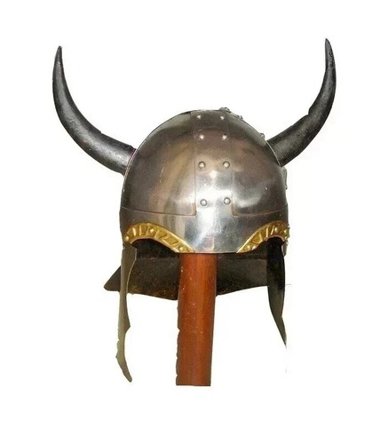 Antico elmetto vichingo