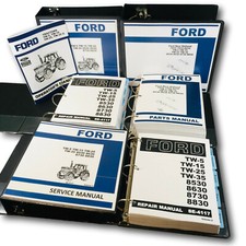 Ford Tw25 Tw35 Tractor Service