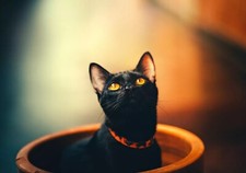 Gattino che gioca immagine