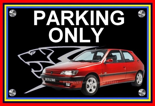Plaque parking only - plaque,