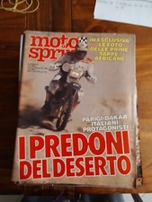 RIVISTE MOTOSPRINT ANNATA 1985 Prezzo Riferito Ad 1 Rivista A VOSTRA SCELTA 