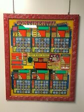 Quadro ricavato da vetro Bingo Continental originale  anni 90. Perfetto