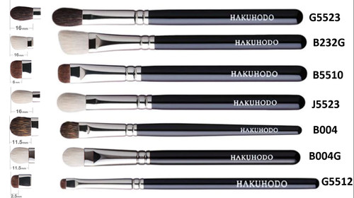 Hakuhodo pezzi pennelli - 7,