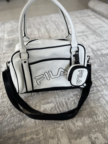 Borsa tracolla fila bianca - a,