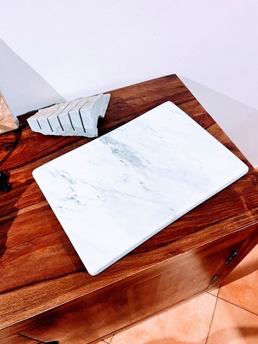 Tagliere marmo bianco - in,