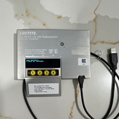 Radiometro loctite eq - uv, ab