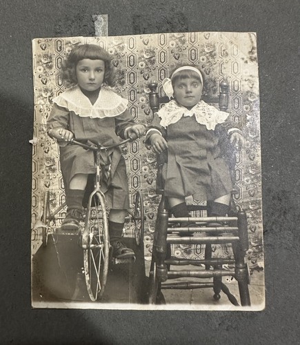 Foto antica primo 900 bambini - foto,