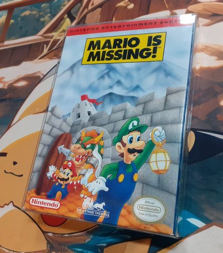 Mario missing nintendo nes - mario,