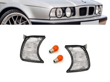 Frecce Anteriori Indicatori Fanalini BMW Serie 5 E34 Design Bianco Blinker Weiss