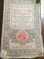 scrittori italiani volume III