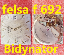 movimento automatico niers geneve cal felsa f 692 bidynator old quadrante 25,5mm