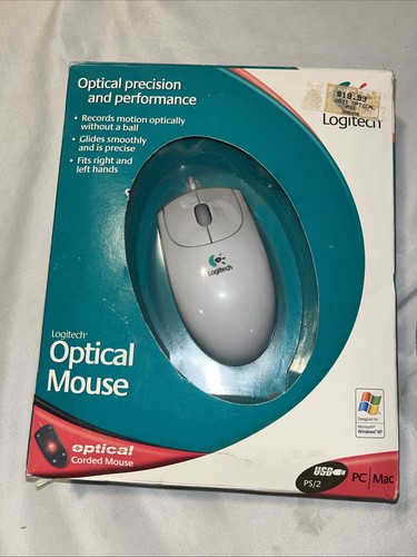 Logitech optical mouse usb - logitech,