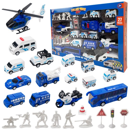 Playset polizia pezzi con - polizia,