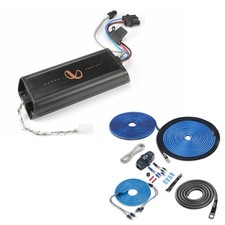 Amplificatore Powersports Infinity Kappa Perfect 3002A 2 canali con kit amplificatore