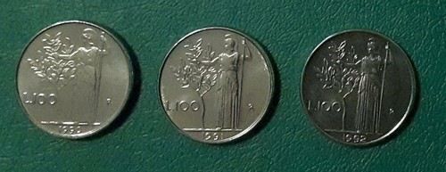 Monete 100 lire - 3,