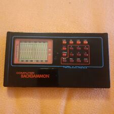 COMPUTER BACKGAMMON MATTEL ELETRONICS gioco vintage