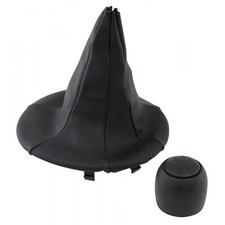 Fiat Panda 169 2003>2011 Gpl Metano Cuffia Leva cambio Kit con pomello + ghiera