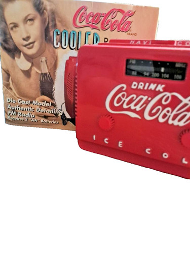 Radio coca cola cooler - radio, fm