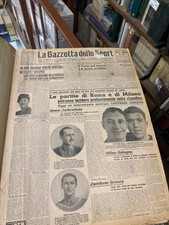 MH2  LA GAZZETTA DELLO SPORT 1938 Rilegato Da N1 Al N 50 Completa