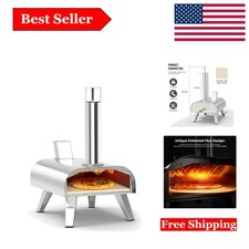 Forno pizza a pellet a legna