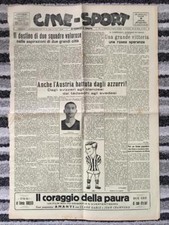1934 ANTEPRIMA FINALE COPPA