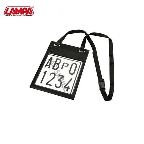 Lampa porta targa prova - targa, a