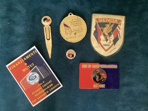 Genoa 1893 calcio medaglia - 1893,