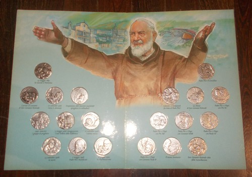 Monete padre pio - 20, la