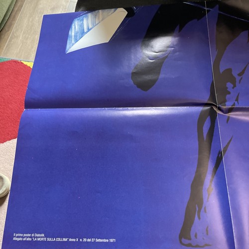 Diabolik poster allegato anno - diabolik,