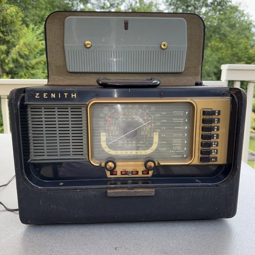 Radio portatile vintage zenith - portatile,