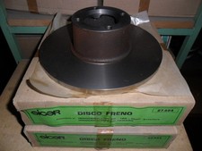 COPPIA DISCHI FRENO ANTERIORE SICAR 27.684 INNOCENTI MINI 90 120 DE TOMASO