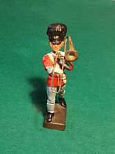 DANISH ROYAL GUARD BANDMAN: TROMBONE - COMPOSIZIONE LINEOL - ORIGINALE ANTEGUERRA