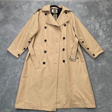 Scotch And Soda Giacca Donna Extra Small Beige Trench Oversize Pea Coat Lungo
