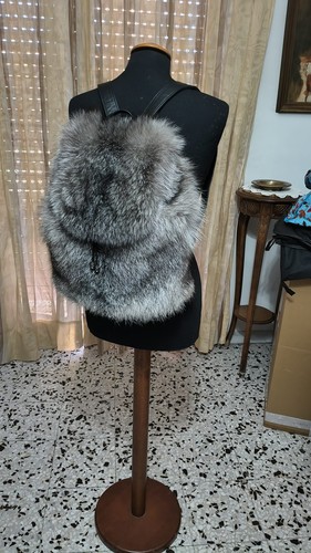 Zaino pelliccia pelle - e, di