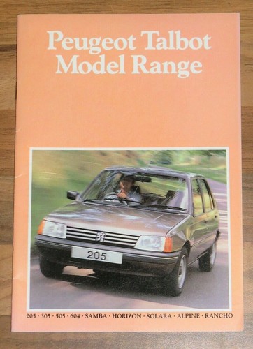 Brochure vendita peugeot - vendita,