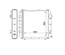 RADIATOR FOR GOLDONI IDEA 26