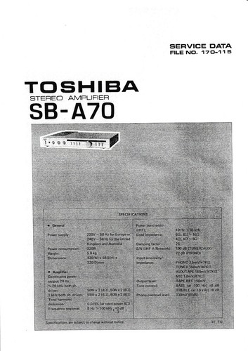 Manuale servizio per - manuale,