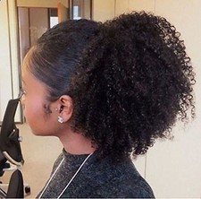 Afro kinky capelli umani - afro, ricci