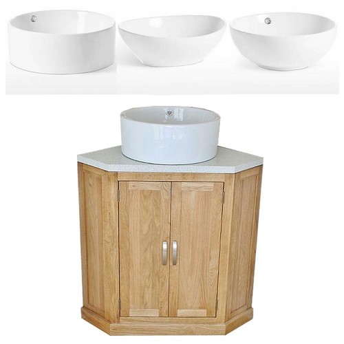 Mobile lavabo bagno angolare