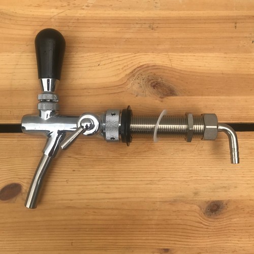 Steel beer tap faucet flow - steel,