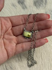 Collana barra pietra singola