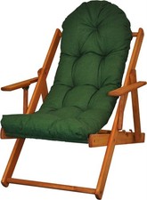 Lettino prendisole in legno