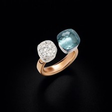 Gold plated Nudo Style ring 