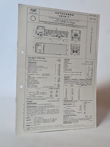 Fiat autocarro 683 anno - 683, n